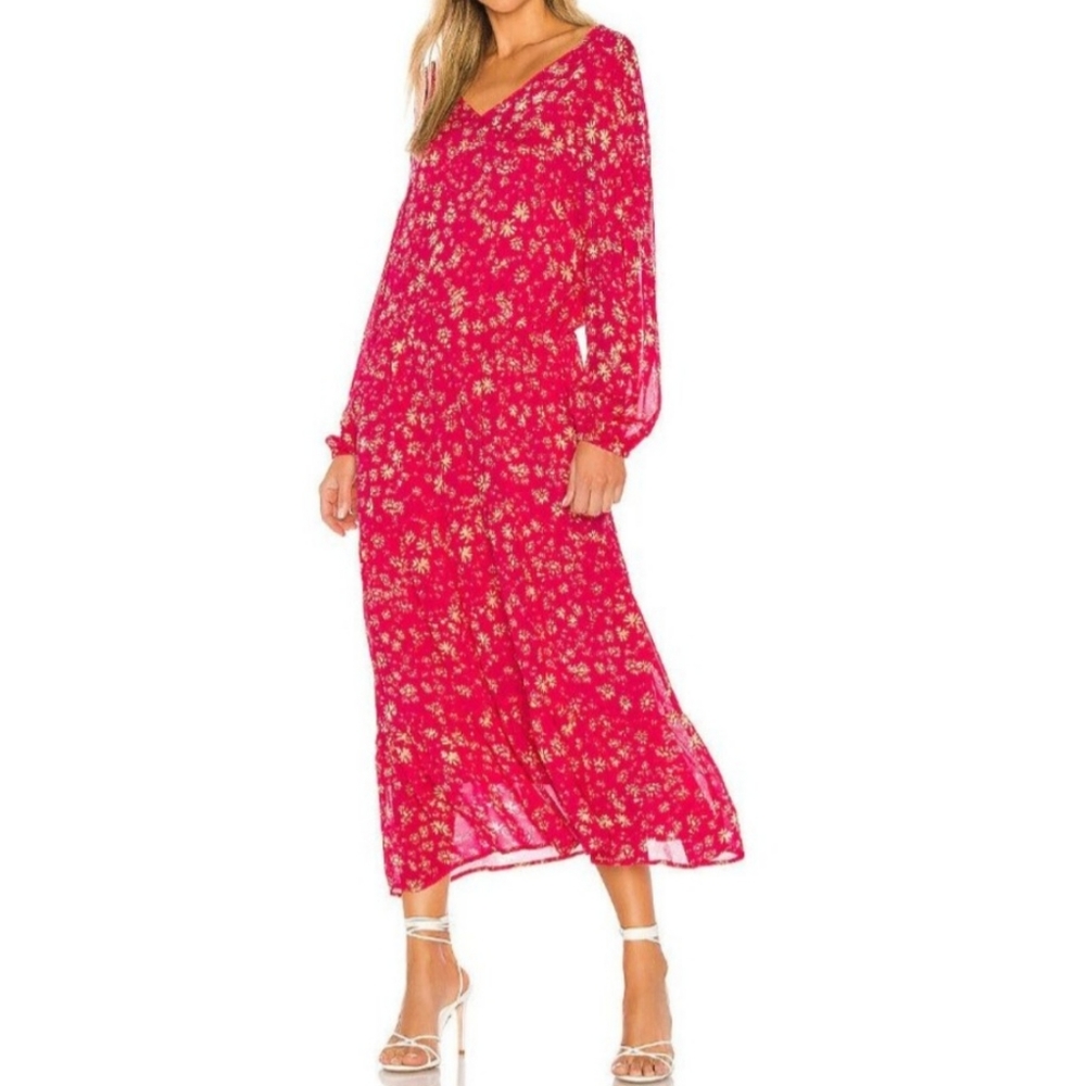 NWT Free People Feeling Groovy Maxi Dress